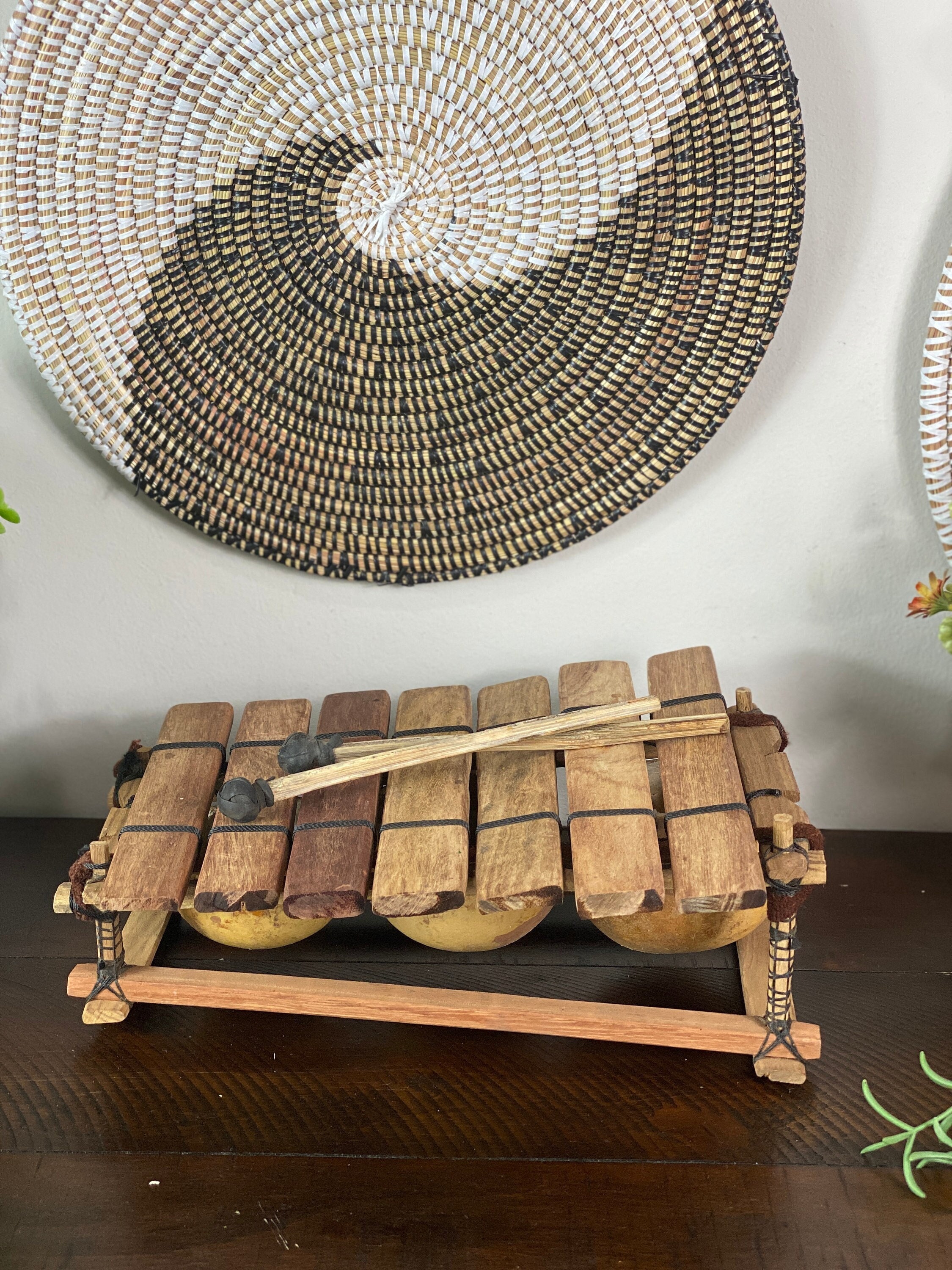 Handmade African Balafon | 7-key Wood Gourd Percussion Instrument - Etsy