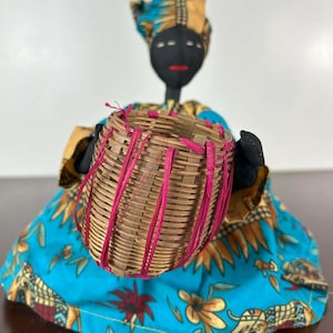 Beautiful Handmade African Doll – Cultural Keepsake