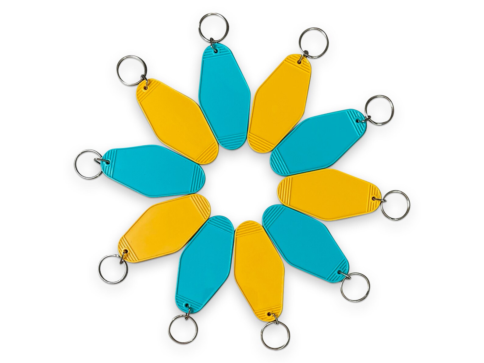 10PACK Blank Hotel Key Tags COLORS 18 and 24 Colors 1824 Etsy