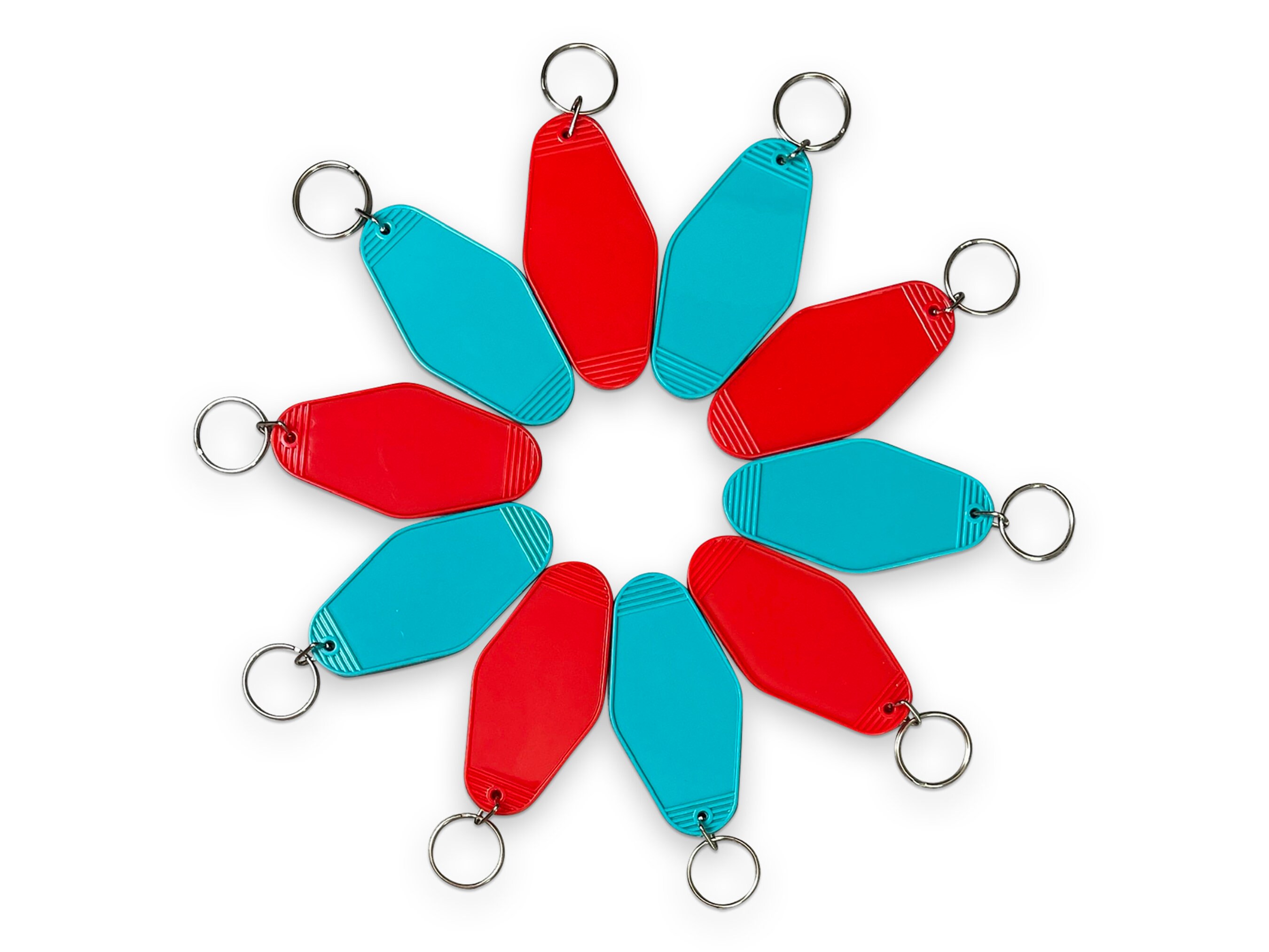 10PACK Blank Hotel Key Tags COLORS 11 and 24 Colors 1124 Etsy