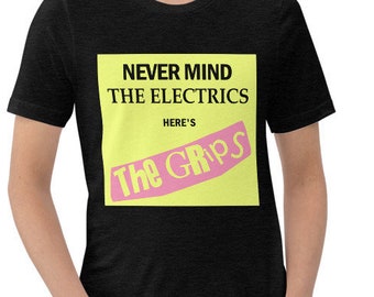 Peu importe l’électricité Voici les poignées! T-shirt du cinéaste.
