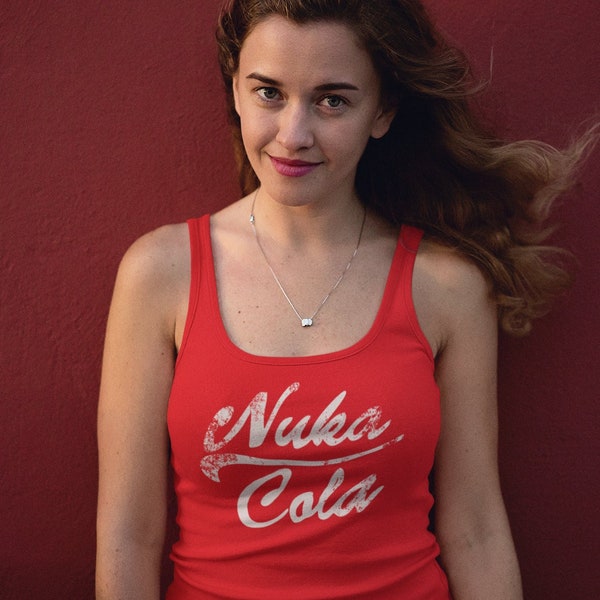 Fallout Nuka Cola Vintage Tank Top | Unisex Classic Fit Vest | Perfect Gift for any Fallout fan | Printed in the USA