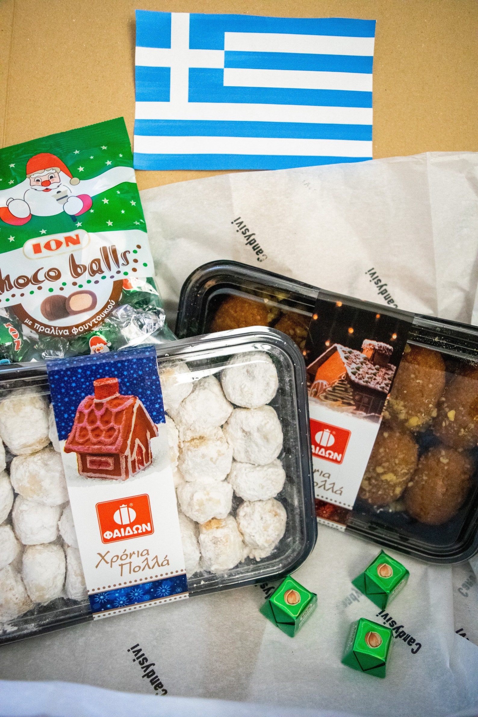 Limited Item CHRISTMAS Snack Box GREEK Snack Box Gift Box Etsy