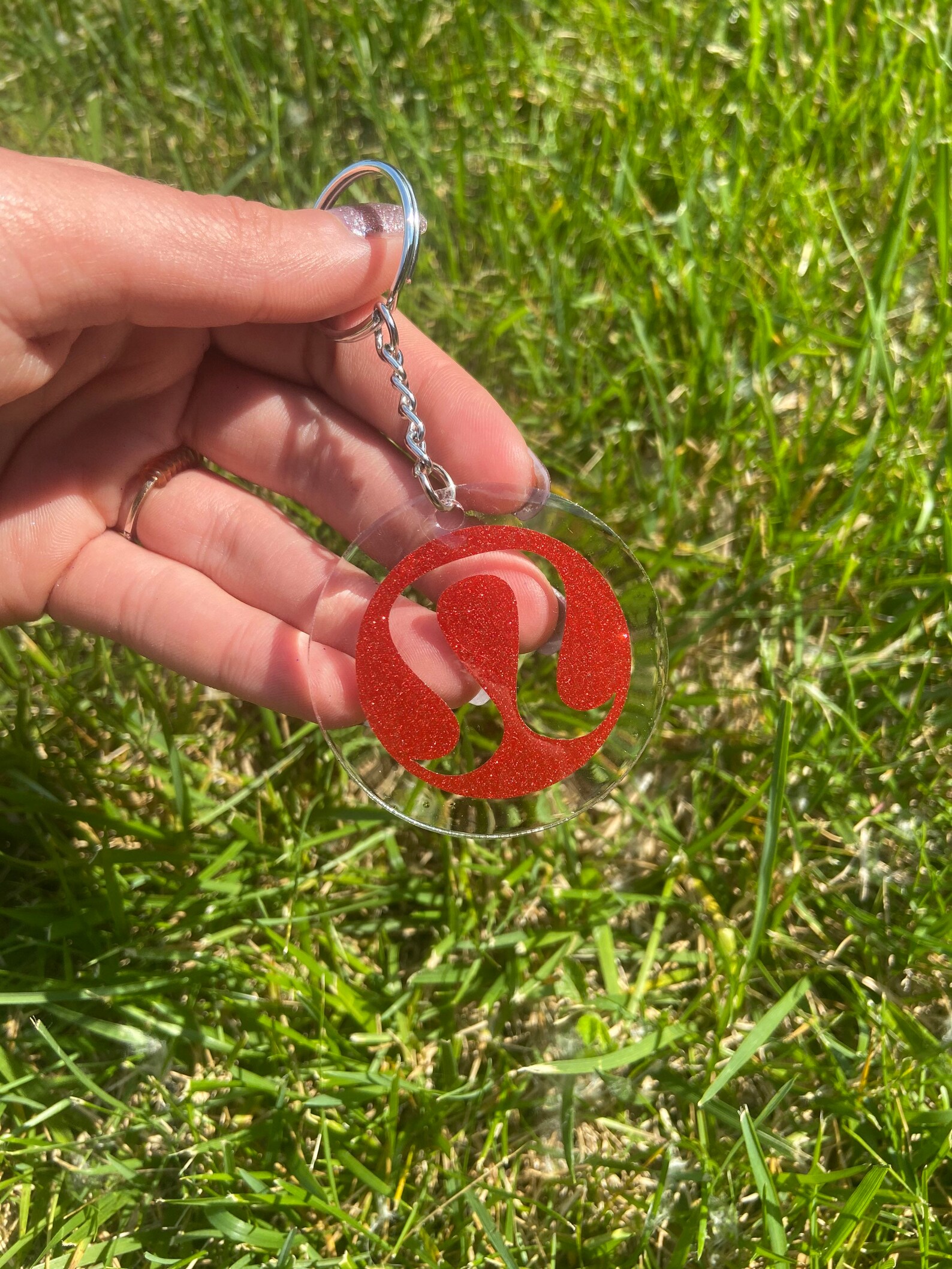 lululemon keychain dupe