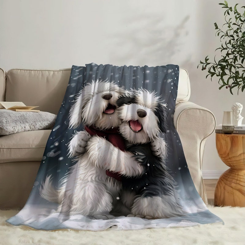 Felpa Uomo Old English Sheepdog E Cuccioli Felpa Uomo Old English Sheepdog E Cuccioli