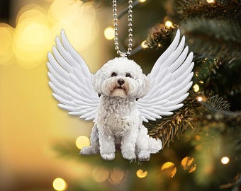 vintage dog ornament ❀ blue eye ワンちゃん