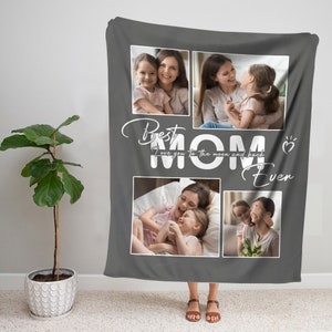 Mom Gifts Throw Blanket, mothers day Birthday Gifts for Mom from Daughter,  Best Mom Ever Gifts, Unique Presents for Mother, Moms Birthday Gift Ideas,  Gifts for Mom Who Has Everything,40x58'' 