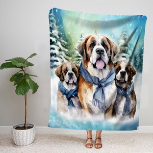 St bernard blanket hotsell