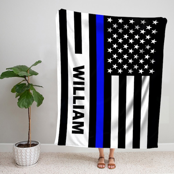 Thin Blue Line Baby Etsy