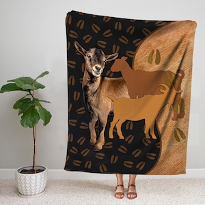 Goat print blanket hotsell