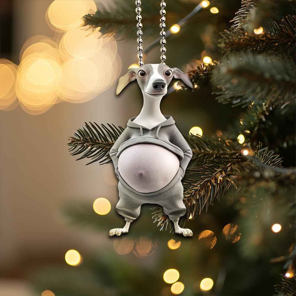 グレイハウンド　クリスマスオーナメント　　置物　グレーハウンド　陶器 楽天市場】グレイハウンド オーナメント グレーハウンドの通販