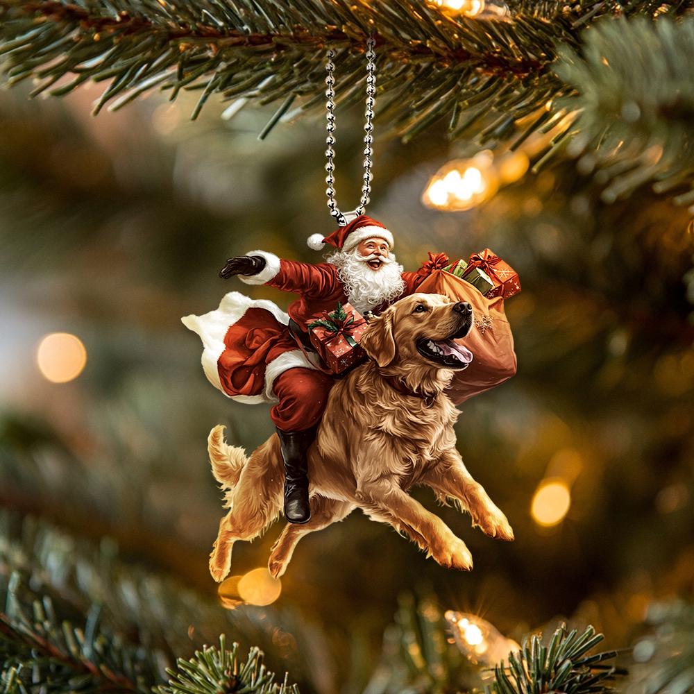 Ornamento Di Natale Bull Terrier 2 Strati - Decorazione Albero In Legno E Acrilico Per Amanti Cani, Regalo Sentimentale - 2