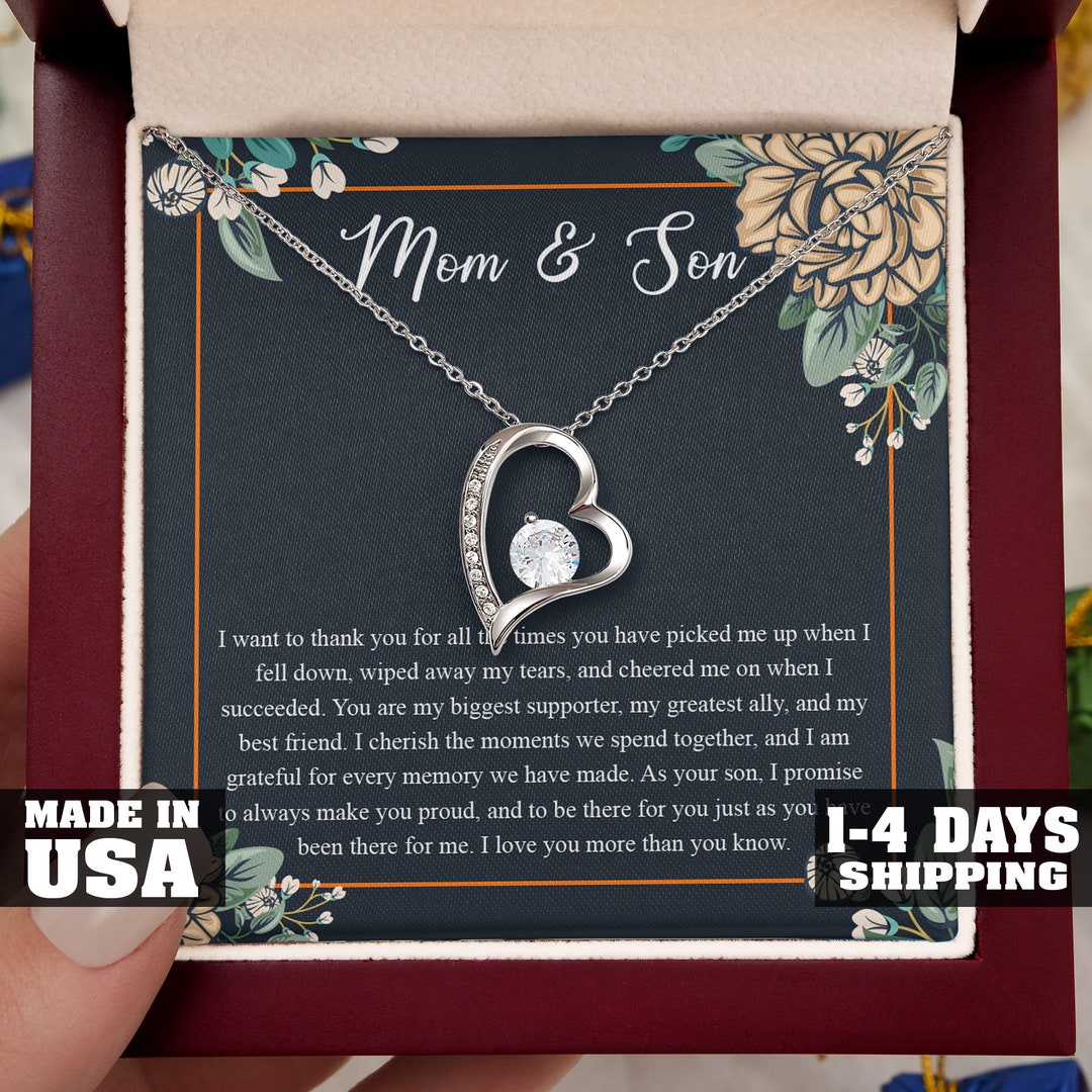 Mom and son necklace Clearance