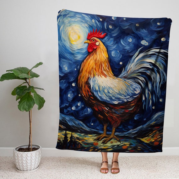 Rooster blanket shop