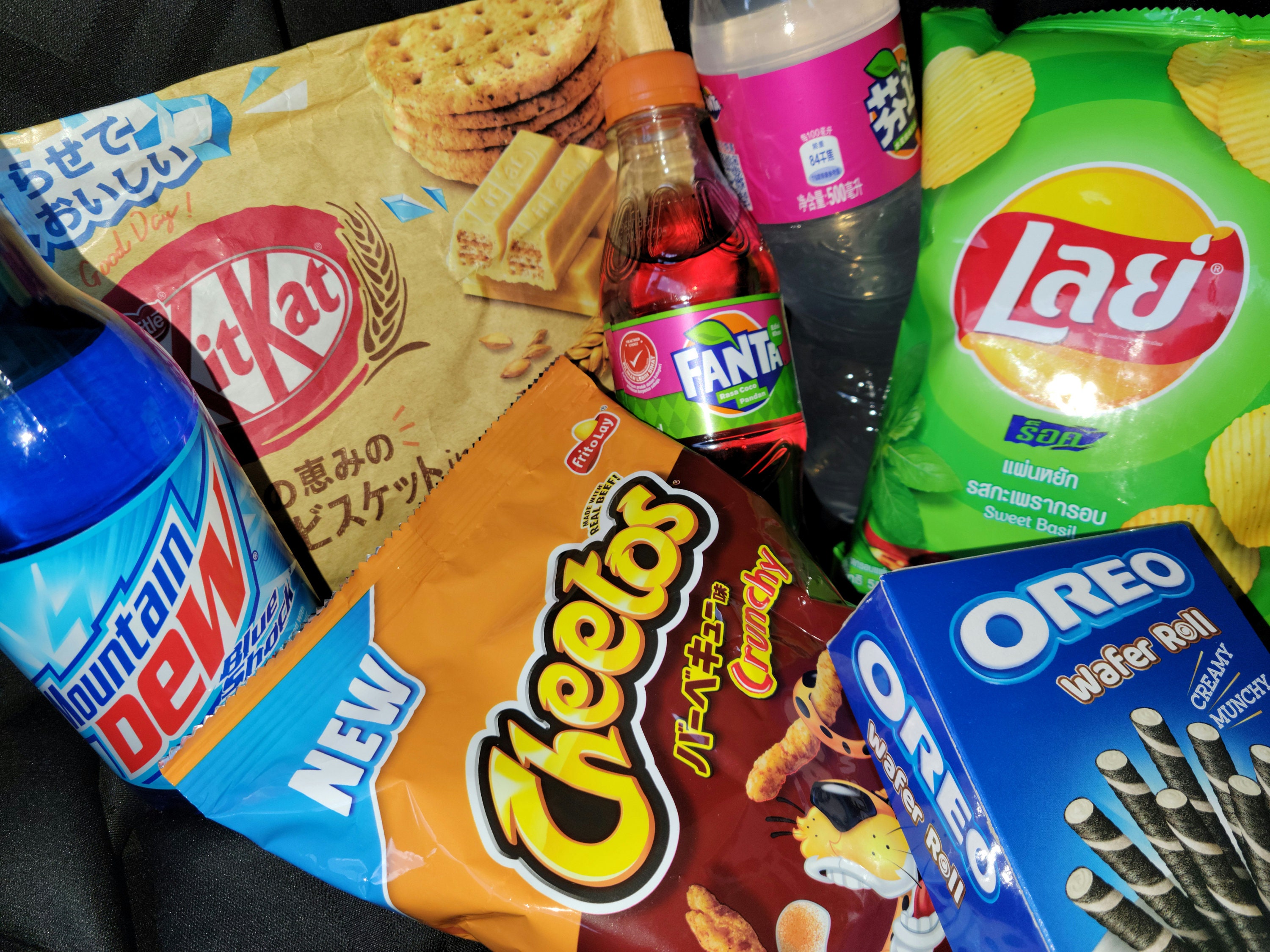 7pc Foreign Snack Pack Drinks Etsy
