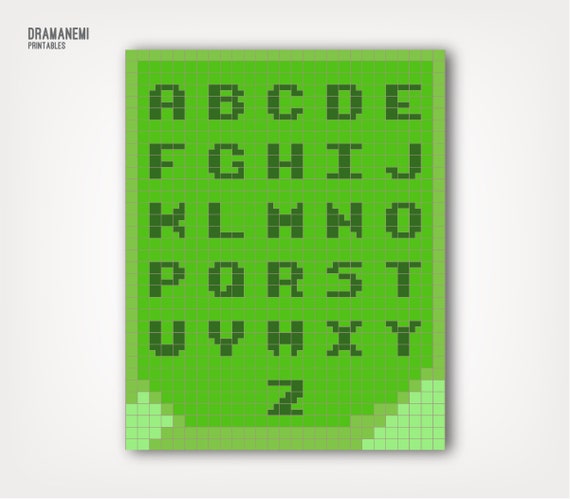 alphabet s  Minecraft Skins