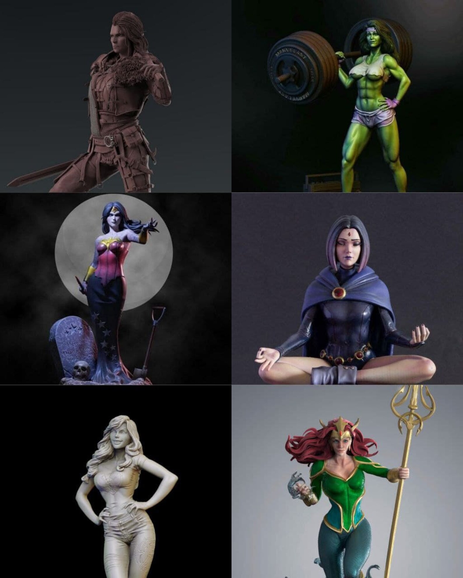 Sexy Women Bundle Pack 3 STL file 3D Printing | Etsy