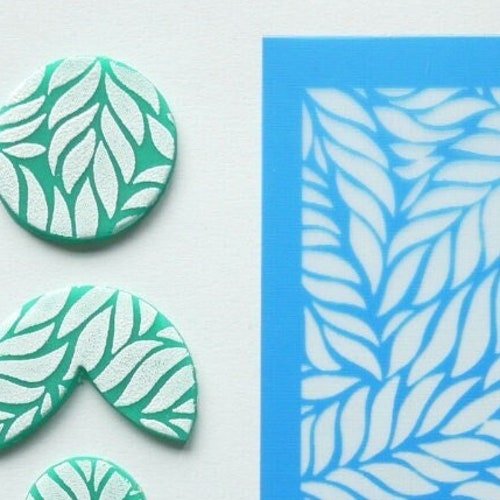 Silk Screen Stencils for Polymer Clay/ Lightning Etsy