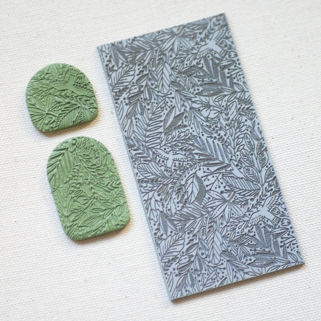 Polymer Clay Texture Mat Rubber Texture Sheet Polymer Clay Craft