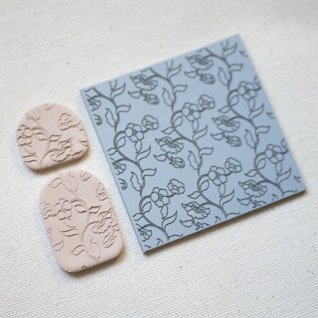 Polymer Clay Texture Mat Rubber Texture Sheet Polymer Clay Craft