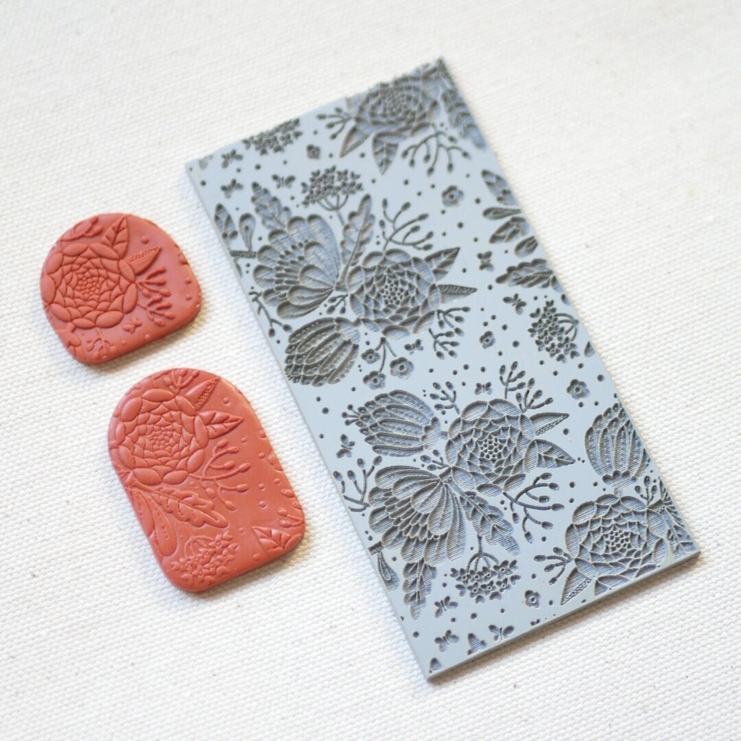 Polymer Clay Texture Mat Rubber Texture Sheet Polymer Clay Craft