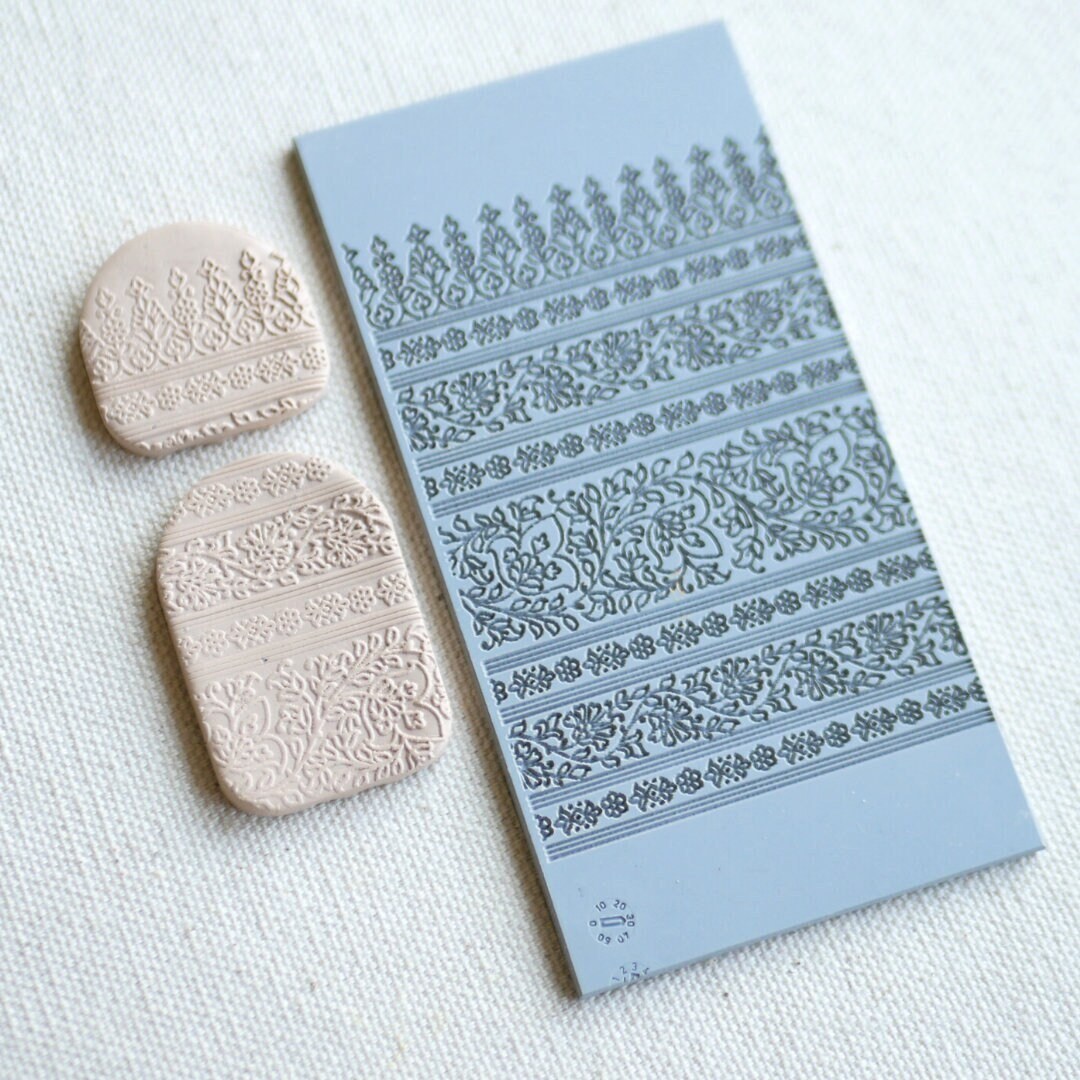 Polymer Clay Texture Mat Rubber Texture Sheet Polymer Clay Craft