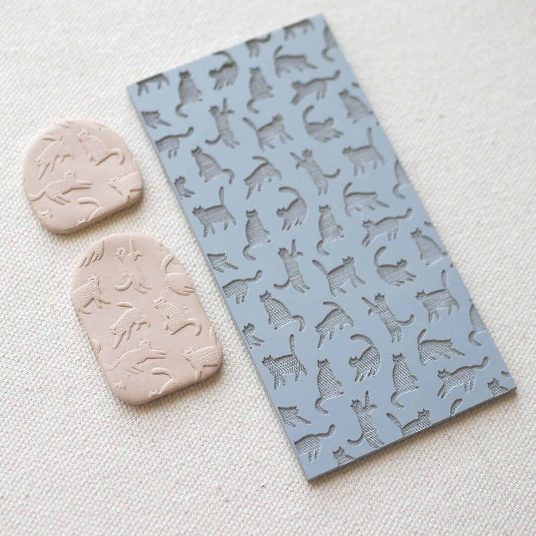 Polymer Clay Texture Mat Rubber Texture Sheet Polymer Clay Craft