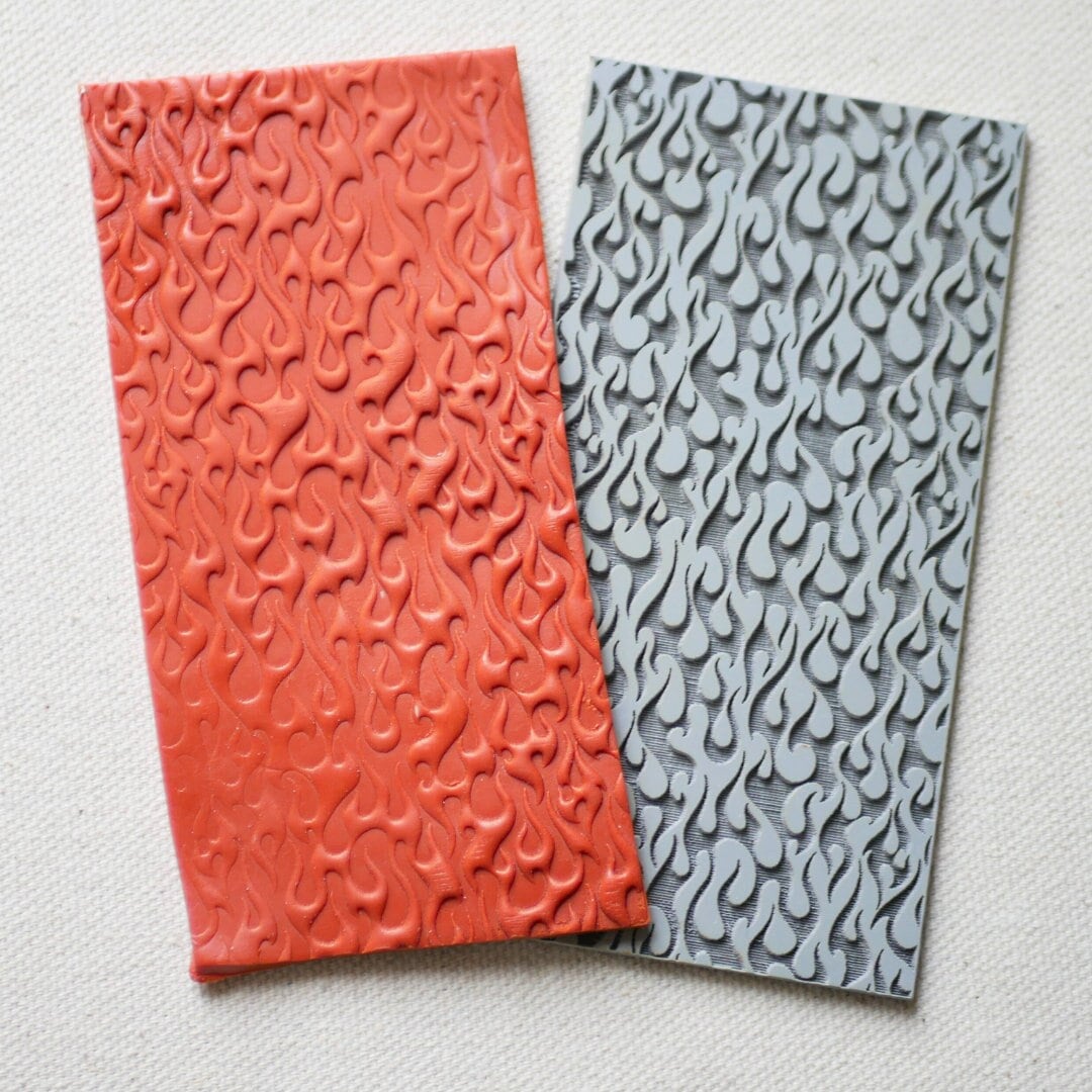 Polymer Clay Texture Mat Rubber Texture Sheet Polymer Clay Craft