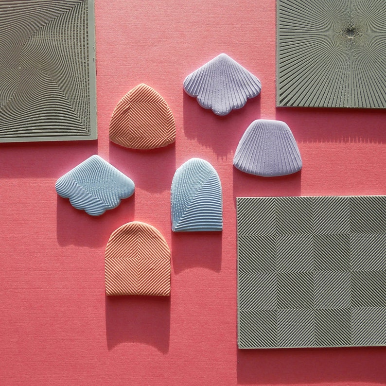 Polymer Clay Texture Mat Rubber Texture Sheet Polymer Clay Etsy Australia