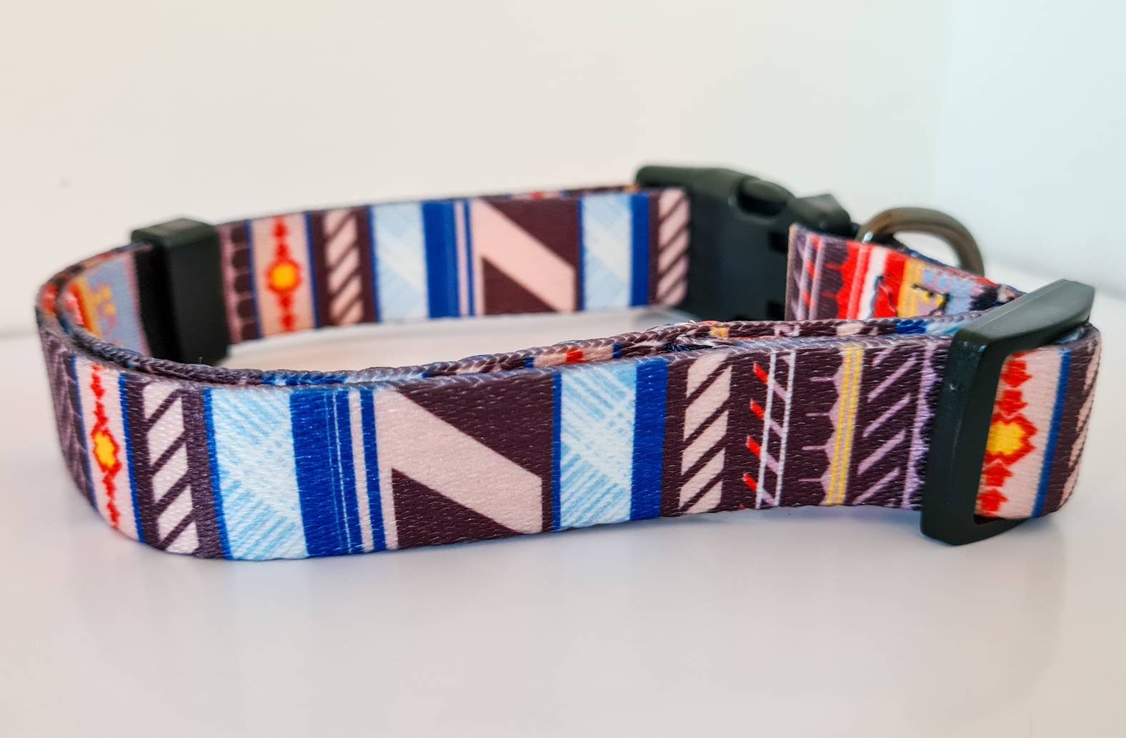 Aztec Dog Collar. Aztec Printed. Puppy Collar. Cat. Birthday