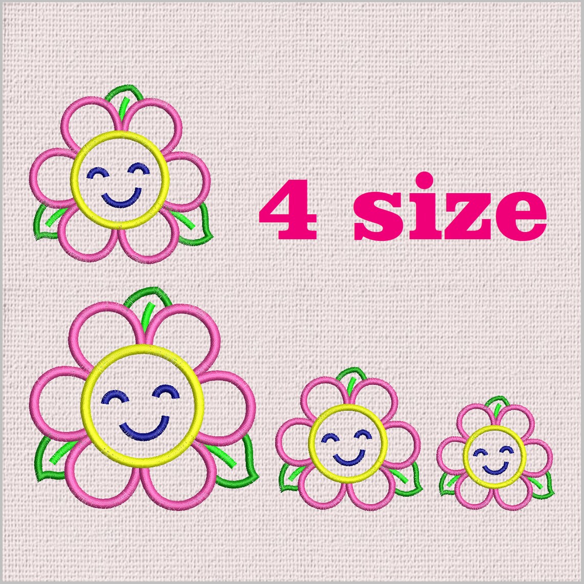 Little Flower embroidery pattern file instant download bag Etsy Flower baby embroidery design instant download