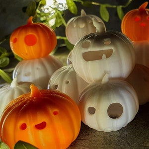 Cute Halloween Mini Pumpkins! | Fun Halloween Party Decor | Gift Box / Goody bag Fillers | by POID uk!