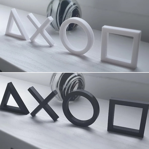 Sony PlayStation-vormen/symbolen | Gamingdecor van POID