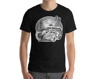 Short-Sleeve UFO Unisex T-Shirt