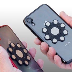  Soporte de teléfono de aluminio 3 en 1 para cargador MagSafe,  soporte de carga para escritorio, compatible con iPhone 15/14/13/12  Pro/Max/Mini/Plus, Airpods Pro, Apple Watch 9/Ultra/8/7/6/5 (MagSafe :  Celulares y Accesorios