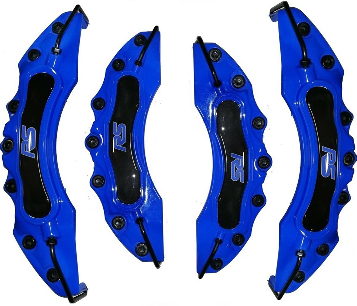 Ford RS Caliper Cover Set of 4 Blue Color blue caliper covers Etsy