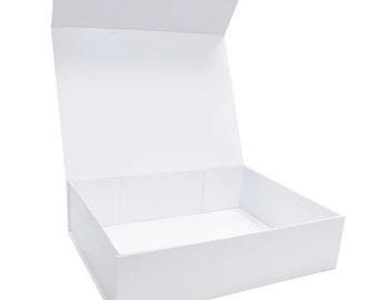 Boîtes XL BLANK JUMBO - Très grandes - Grande boîte en gros Expédition le jour même Blanc Noir Rose