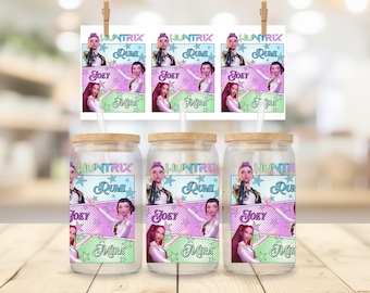 Kpop Huntrix Anime Girl Cup Wrap for 16oz Libbey Tumbler (Digital Download)