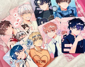 Varios sets de photocards de manhwa BL coreano
