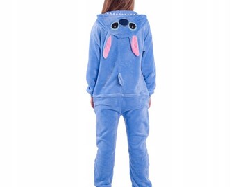 MASCHEN pijamas für Mädchen / Jungen / Teenager / Von Größe 4 Jahre bis 12 Jahre / Niedliche Maschen KIGURUMI Onesie inspiriert mit Maschen von Disney