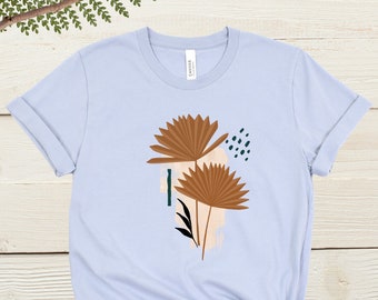 Boho Womens Graphic Tshirt | Minimalist Simple T-shirt | Alternative Artistic Tee | Free Spirit Tshirt | Bohemian Clothing | Summer tshirt |