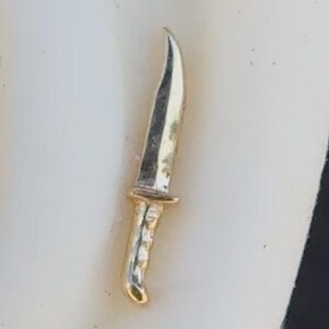 14K Solid Yellow, Rose, White Gold Clip Point Piercing, Body Jewelry, 25g Threadless pin, 14g or 16g Threaded pins