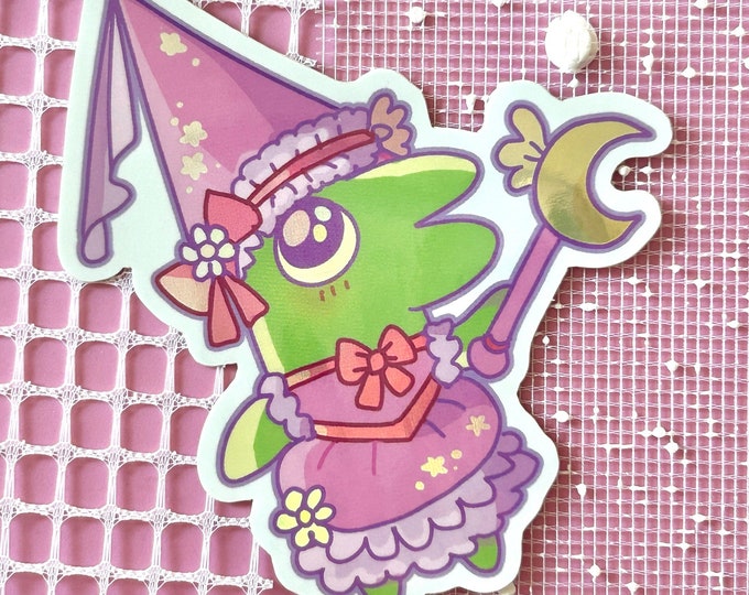 Glep Sleeping Vinyl Sticker - Etsy