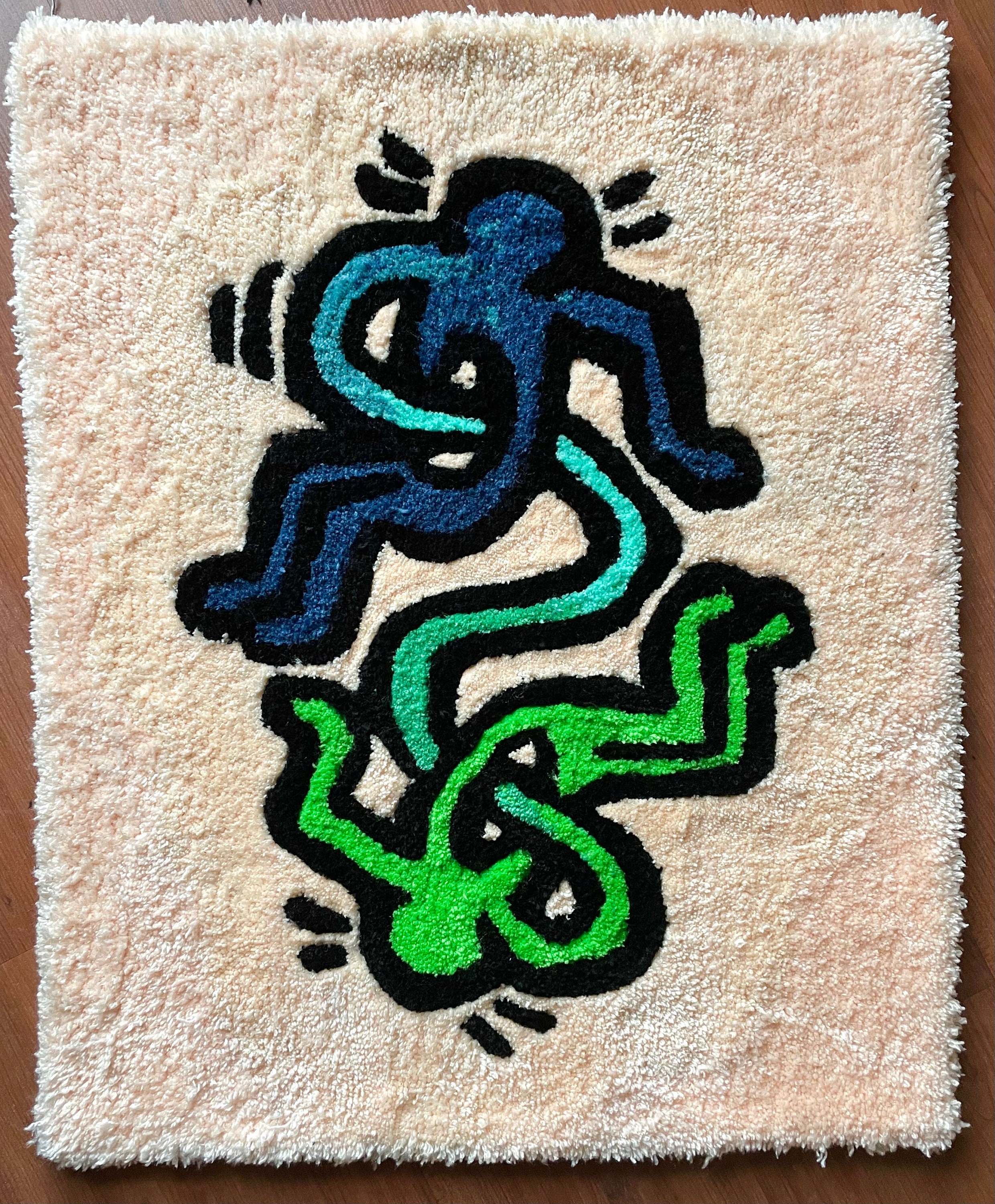 Rugs Home & Living Floor & Rugs Graffiti Rug Cool Throw Rug for Dorm