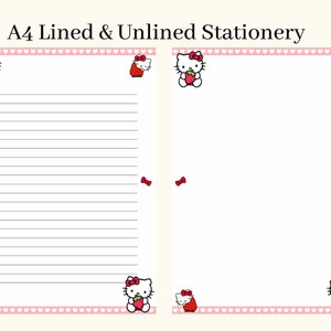 HK Inspired Digital Printable Paper A4 | Instant Download