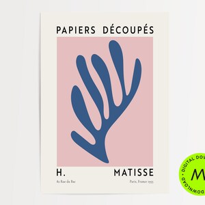 Henri Matisse - Cut Out | Papiers Decoupes | Digital File | Printable Art | Digital Art | #6