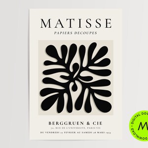 Henri Matisse - Cut Out | Papiers Decoupes | Digital File | Printable Art | Digital Art | #60