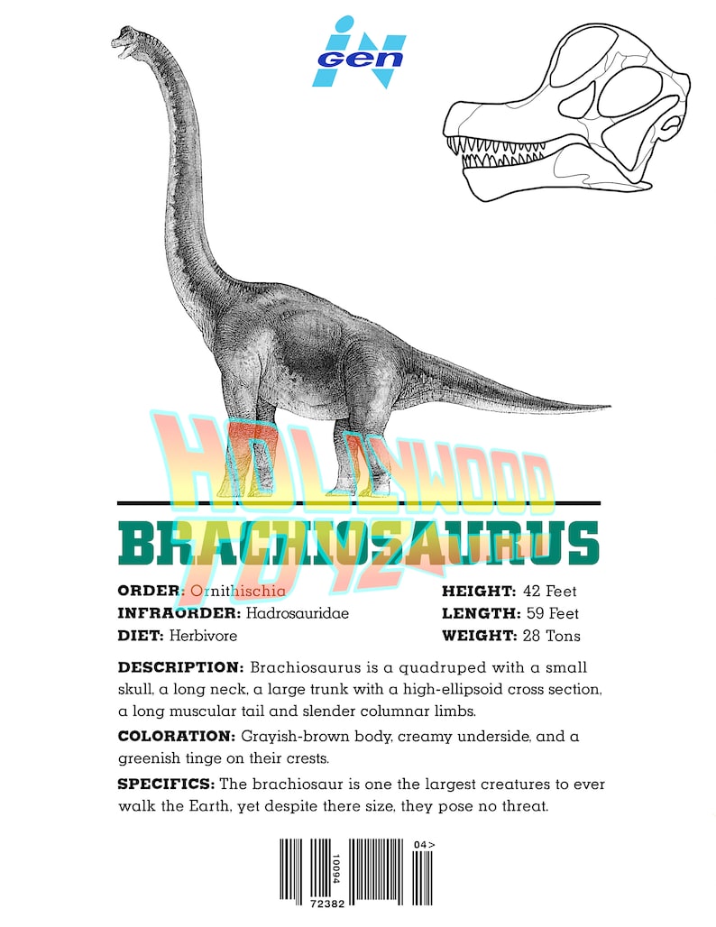 Jurassic Park The Lost World Ingen Dinosaur Information Sheet Etsy jurassic-park-the-lost-world-ingen-dinosaur-information-sheet-etsy