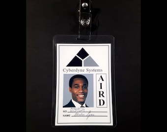 Miles Dyson Cyberdyne ID Badge From Terminator 2: Judgment Day