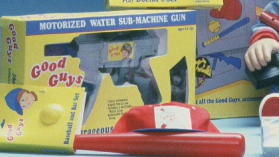 New 1988 Child's Play 2 Movie Chucky Doll Prop Replica Print- Good